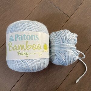 Patons Bamboo Baby Yarn in Light Blue